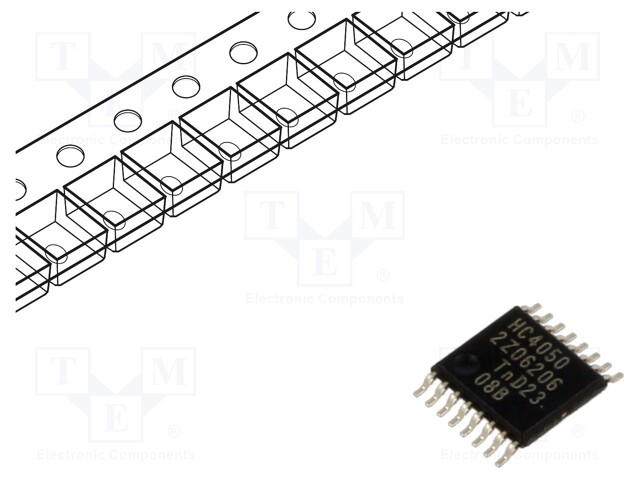 IC: digital; buffer,non-inverting; Ch: 6; CMOS; SMD; TSSOP16; HC