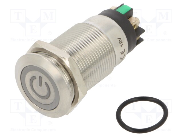Switch: vandal resistant; Pos: 2; SPDT; 3A/220VAC; 5A/24VDC; IP65