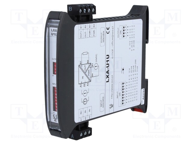 Converter: analog signals; DIN; 20÷30VDC; IP20; 17.5x110.7x120mm