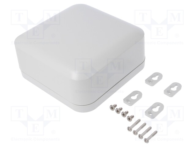 Enclosure: multipurpose; X: 160mm; Y: 160mm; Z: 70mm; polycarbonate