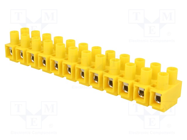 Terminal block; screw terminal; ways: 12; 0.75÷10mm2; 690V; 57A