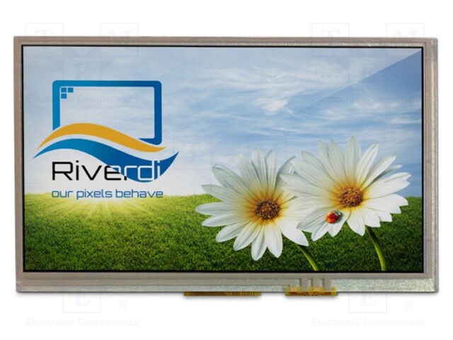 Display: TFT; 7"; 800x480; Illumin: LED; Dim: 164.8x99.8x11.45mm