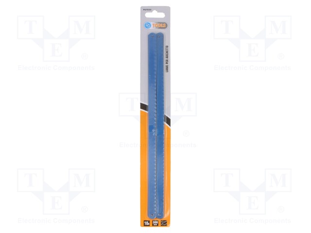 Hacksaw blade; metal; 300mm; 10pcs.
