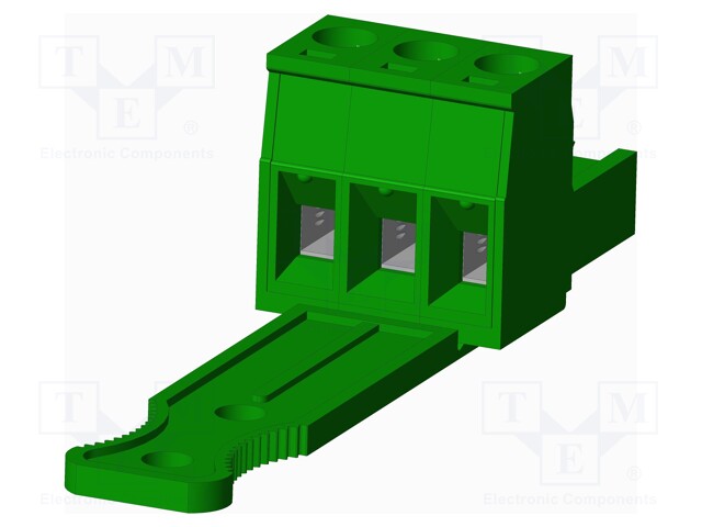 Connector: pluggable terminal block; plug; female; straight; 300V