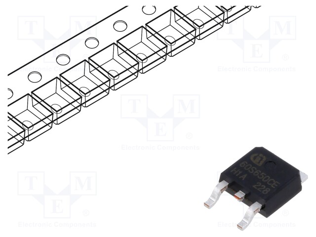 Transistor: N-MOSFET; unipolar; 600V; 6.2A; Idm: 19A; 82W