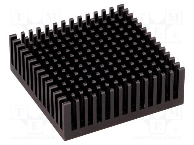 Heatsink: extruded; black; L: 48.3mm; W: 48.3mm; H: 16.51mm; anodized