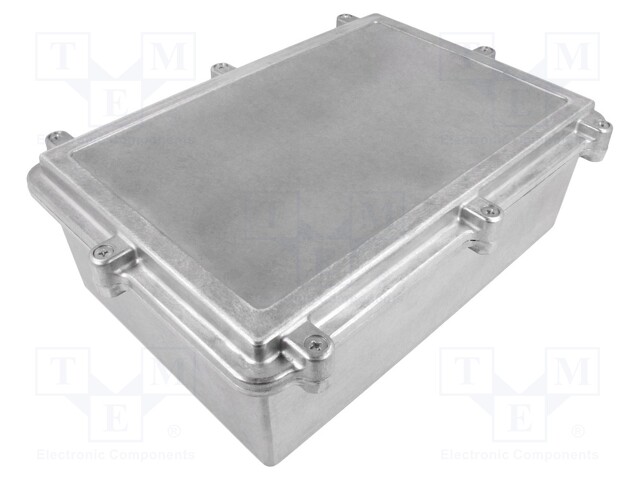Enclosure: multipurpose; X: 182mm; Y: 262mm; Z: 90mm; aluminium; IP67