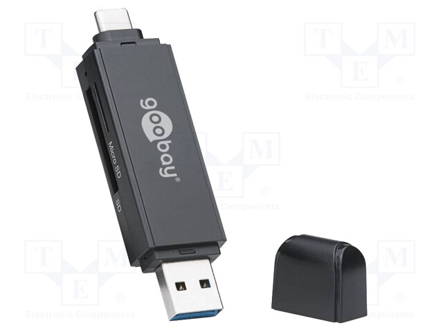 Card reader: external; USB 3.0,USB-C; SD,SD HC,SD Micro,SD XC