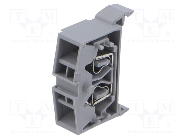 Rail mounted connector WS2.5T-DIN35-01P11
