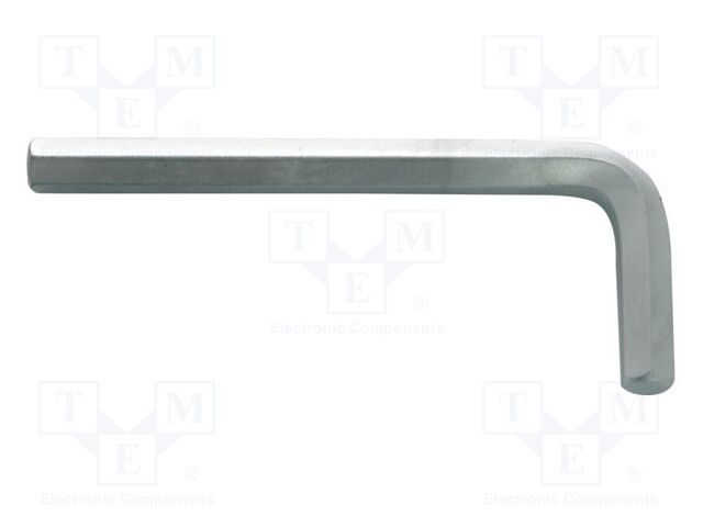 Wrench; hex key; HEX 2.5mm; Overall len: 85mm; long