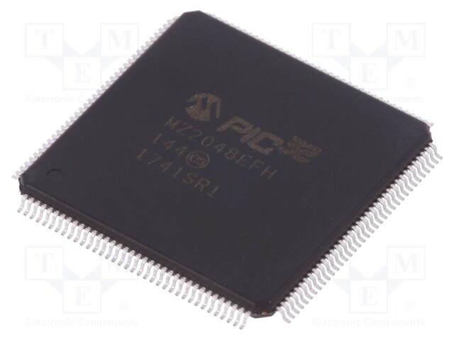 PIC microcontroller; Memory: 2048kB; SRAM: 512kB; 2.2÷3.6VDC; SMD