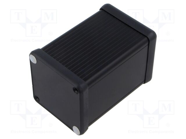 Enclosure: with panel; 1455; X: 54mm; Y: 80mm; Z: 54mm; aluminium