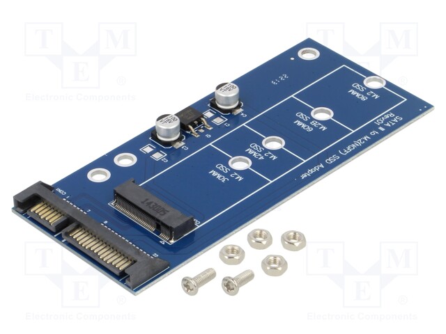 Converter Serial ATA-M.2; M.2,SATA; Cablexpert