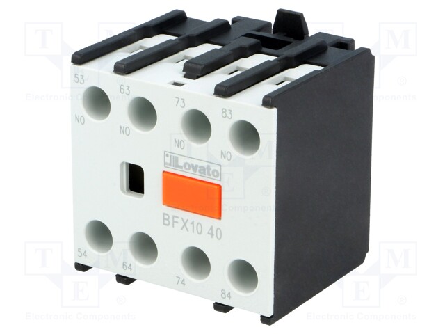 Auxiliary contacts; Series: BF; Leads: screw terminals