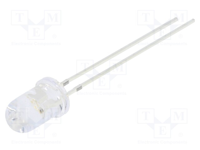 LED; 5mm; blue; 1560÷2180mcd; 30°; 3÷5V; Variant: blinking; 1.5Hz