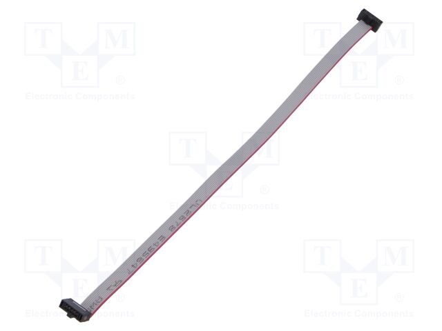 Ribbon cable with IDC connectors; Tape ph: 0.64mm; 203.2mm