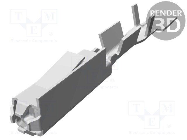 Contact; female; 0.2÷0.6mm2; tinned; crimped