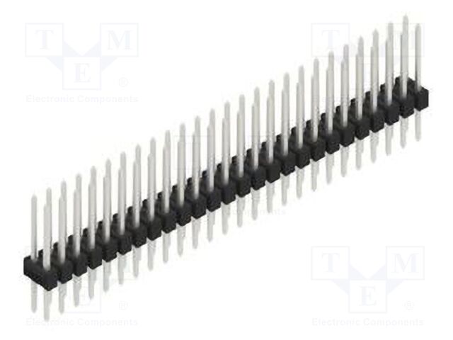 Connector: pin strips; pin header; male; PIN: 52; 2.54mm; THT; 2x26