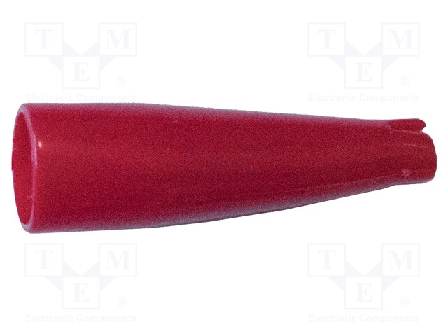 Insulator; 3kV; red; Mat: PVC; Application: BU-30; 30mm