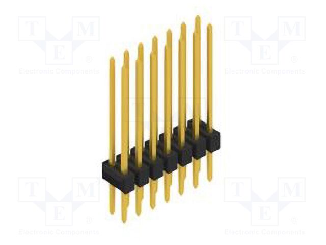 Connector: pin strips; pin header; male; PIN: 14; 2.54mm; THT; 2x7