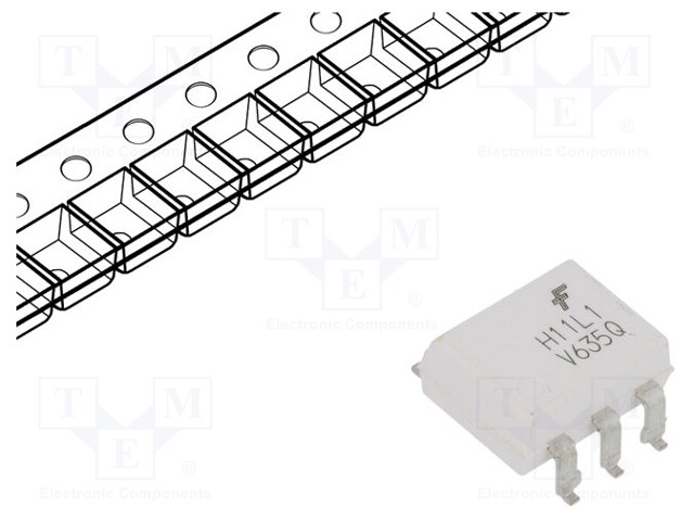 Optocoupler; SMD; Channels: 1; Out: logic; 4.17kV; Gull wing 6