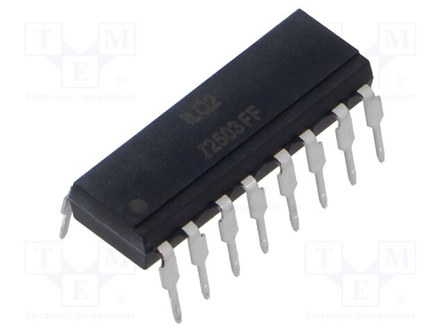 Optocoupler; THT; Ch: 1; OUT: transistor; Uinsul: 5.3kV; DIP16