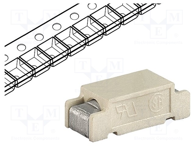 Fuse: fuse; quick blow; 3.15A; 250VAC; 250VDC; SMD; 11x4,6x3,9mm