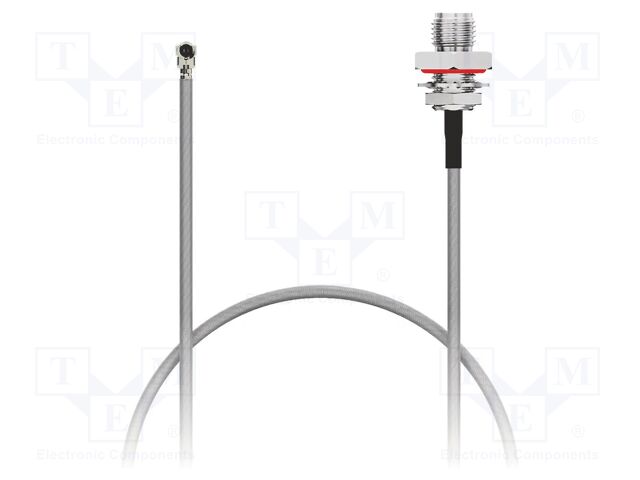 Cable; IPEX MHF 1,SMA female; brown; -40÷85°C; 0÷6GHz; 150mm; 50Ω