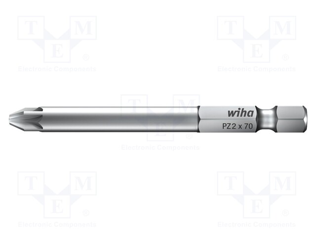 Screwdriver bit; Pozidriv®; PZ3; Overall len: 70mm; 2pcs.
