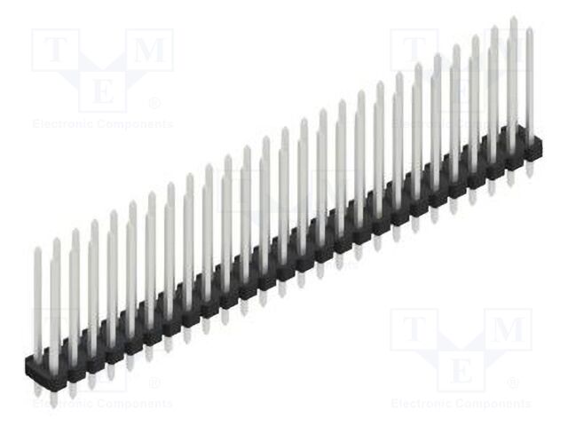 Connector: pin strips; pin header; male; PIN: 52; 2.54mm; THT; 2x26