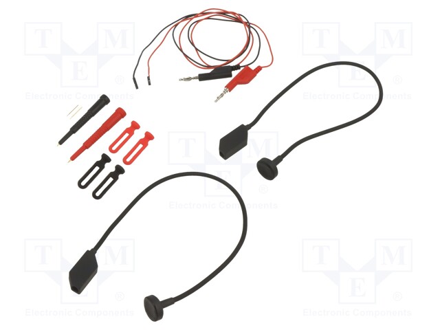 Set of measuring probes; 34s; black,red; Temp: -40÷80°C