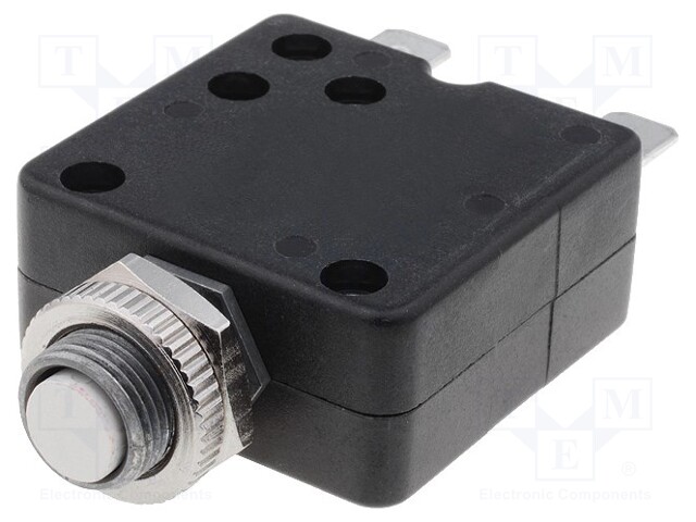 Circuit breaker; Urated: 250VAC; 50VDC; 1A; SPST-NC; Poles: 1