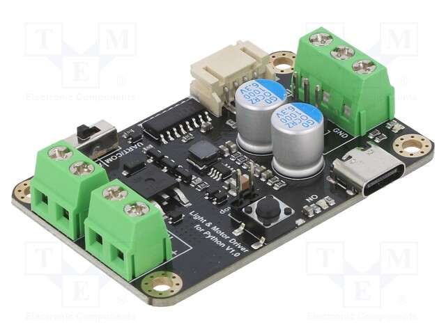 Module: PWM controller; Python control,UART,USB; Imax: 10A; Ch: 1