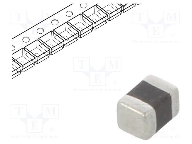 NTC thermistor; 1kΩ; SMD; 0805; 3530K; ±5%