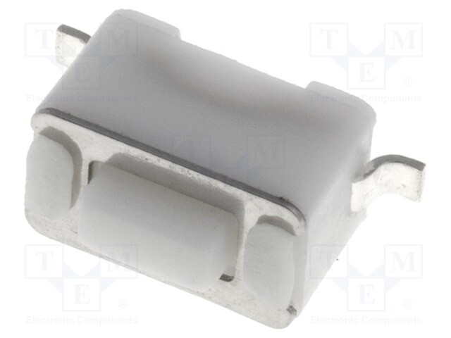 Microswitch TACT; SPST-NO; Pos: 2; 0.05A/12VDC; SMT; none; 1.6N
