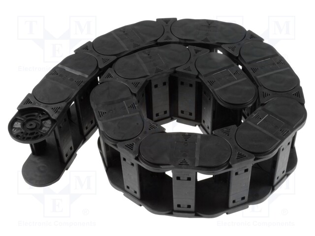 Cable chain; Series: E4.32; Bend.rad: 100mm; L: 1008mm