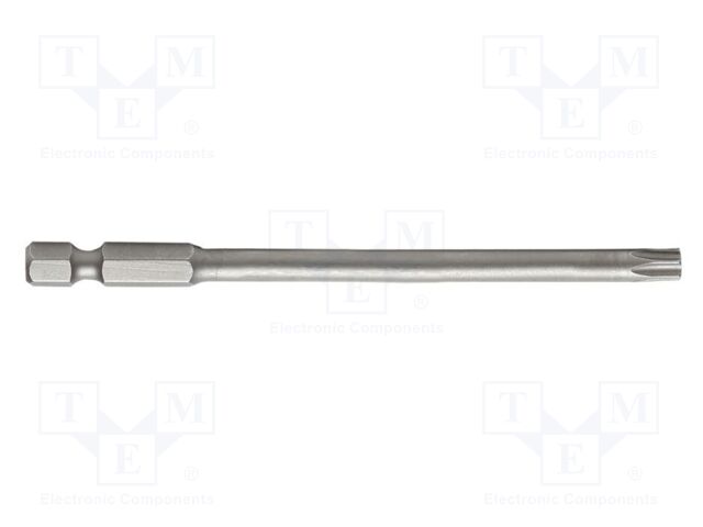 Screwdriver bit; Torx®; TX27; Overall len: 100mm; 2pcs.