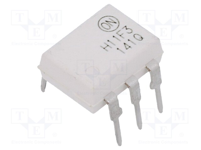 Optocoupler, Transistor Output, 1 Channel, DIP, 6 Pins, 60 mA, 7.5 kV