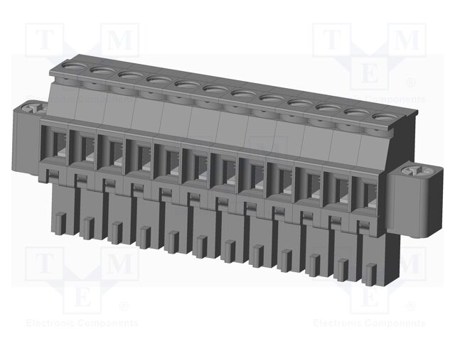 Connector: pluggable terminal block; plug; female; angled 90°