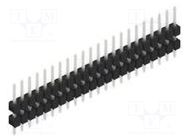 Connector: pin strips; pin header; male; PIN: 22; 2.54mm; THT; 1x22