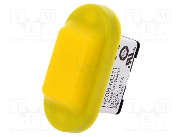 Safety switch: enabling switch; Series: HE6B; Contacts: DPDT; IP65