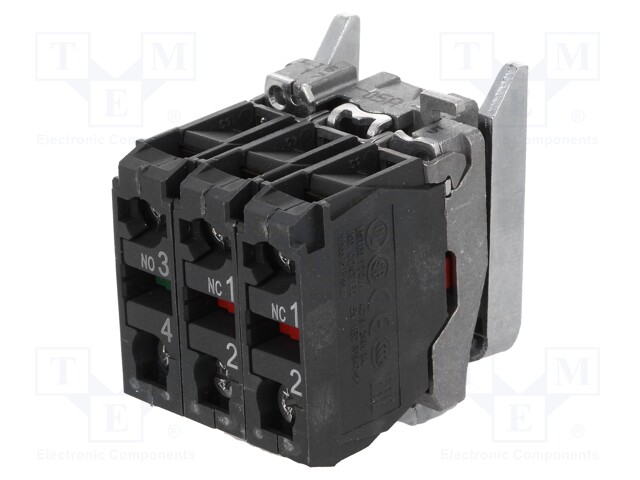 Contact block; 22mm; Harmony XB4; -25÷70°C; front fixing