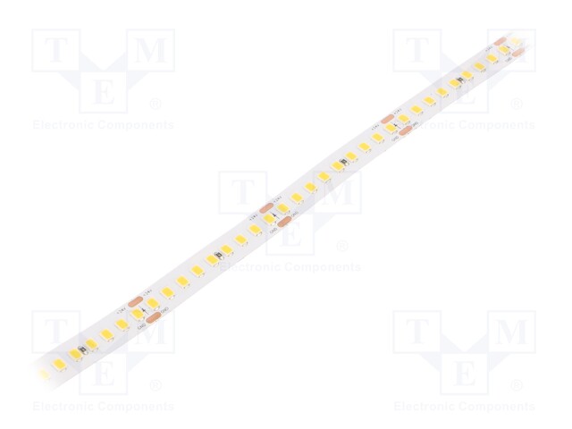 LED tape; white warm; 2835; 24V; LED/m: 180; 10mm; white PCB; IP20