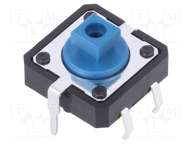 Microswitch TACT; SPST-NO; Pos: 2; 0.05A/24VDC; THT; none; 1.27N