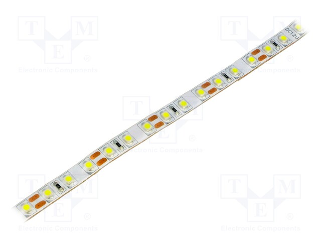 LED tape; white cold; LED/m: 96; SMD; 3528; 12V; W: 10mm; 120°; IP67