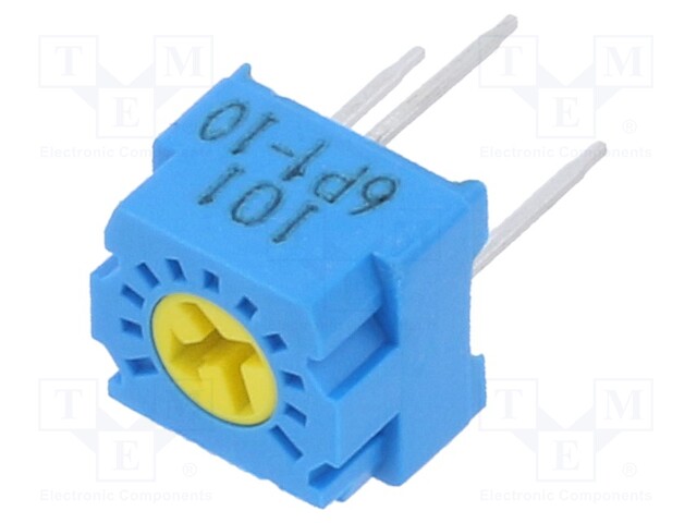 Potentiometer: mounting; single turn; 200kΩ; 500mW; ±20%; linear