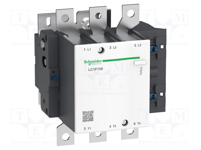Contactor, 150 A, Panel, 1 kV, 3PST-NO, 3 Pole, 100 kW
