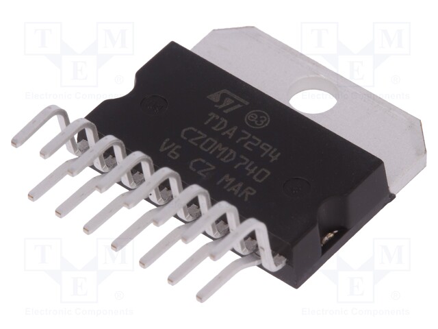 Audio amplifier; Pout: 100W; 10÷40VDC; 1; Amp.class: AB; 4Ω