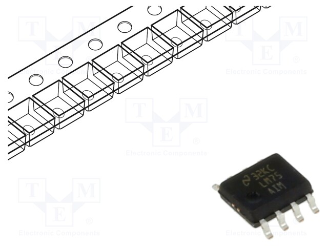 IC: temperature converter; -55÷125°C; 2.7÷5.5V; SO8; SMD