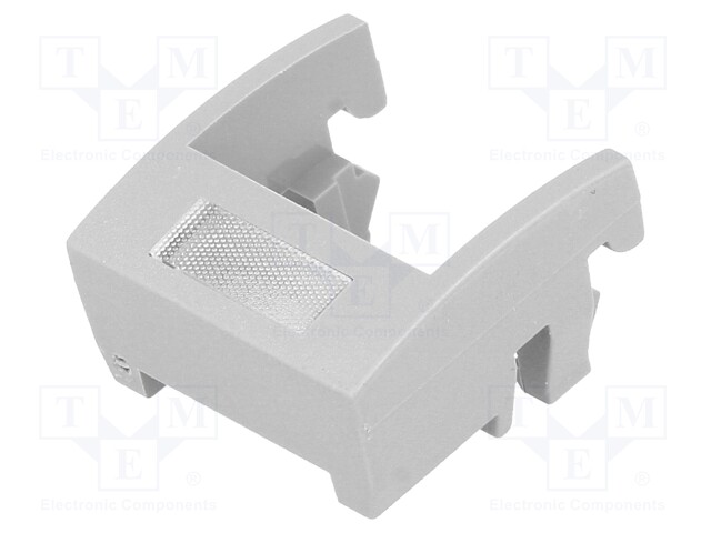 Bezel with window; Application: MEC3ATH9; Colour: grey